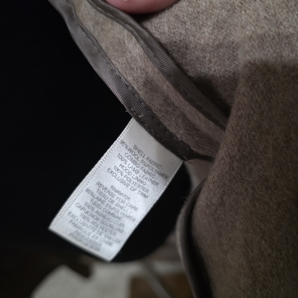 Rebecca Taylor Tan Cape with Hood - Picture 6 of 6